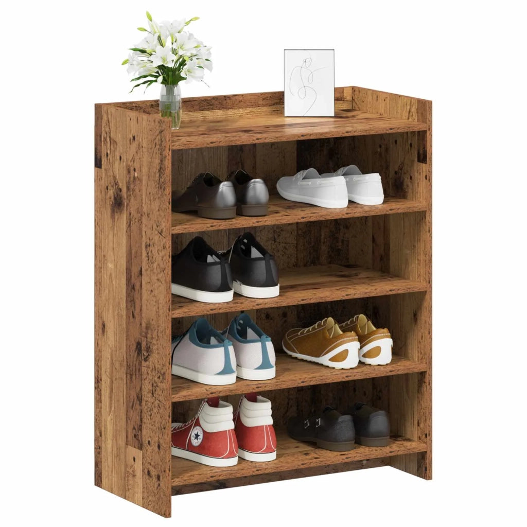 Mobile per scarpe Legno antico 73,5 x 36 x 92 cm 8011321