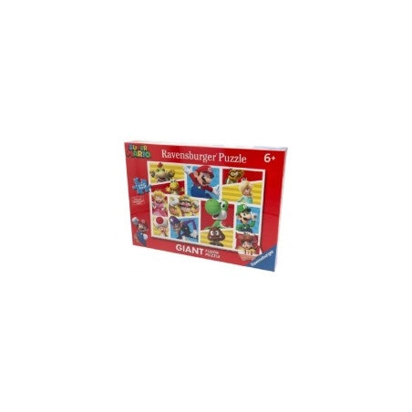 Puzzle Super Mario, Giant Floor125 pezzi,Ravensburger,Eta 6+