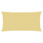 Telo Ombra Giallo e Bianco 2,5 x 6 m HDPE 42032828