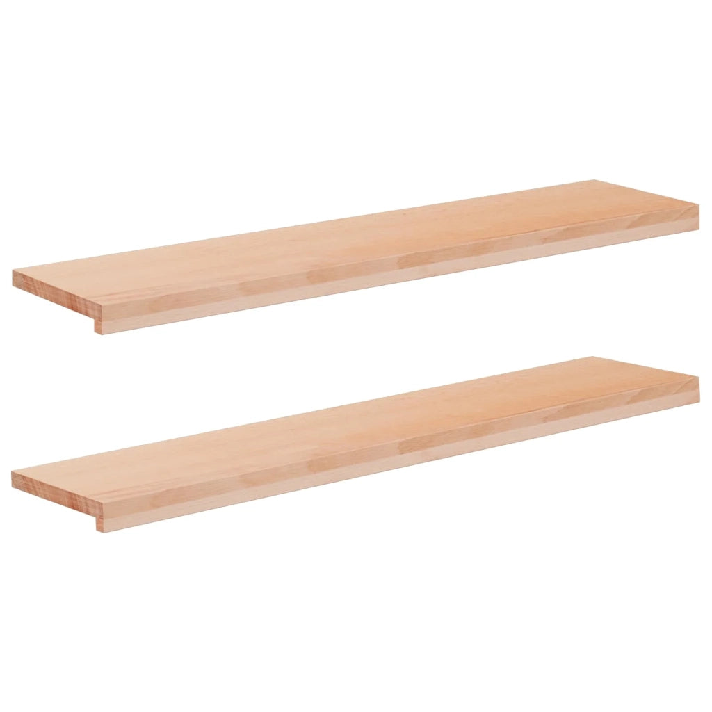 Tappeti per scale 2 pz 110 x 25 x 2 cm Naturale 3446116