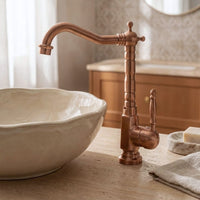 Rubinetto Da Lavabo Rea Bona Brush Copper High