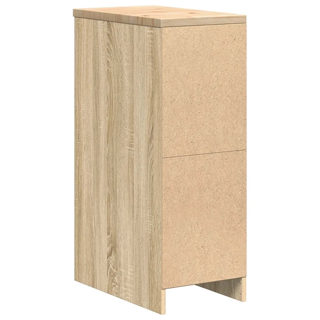 Armadietto da Garage Rovere Sonoma 30x51x85 cm 860555