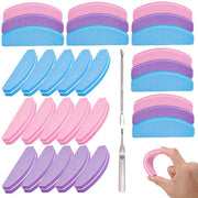 Buffer per unghie da 30 pezzi, set di buffer per unghie con rimuovitore di cuticola, lima per unghie 100/180 grana