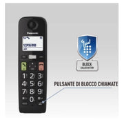Cordless tgu130 tasti grandi segret - KX-TGU130EXB