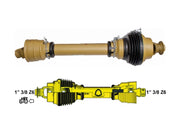Albero cardanico omocinetico Eurocardan Cat. 2 CE 800-1500 mm 3/8 Z6 - 1000 mm