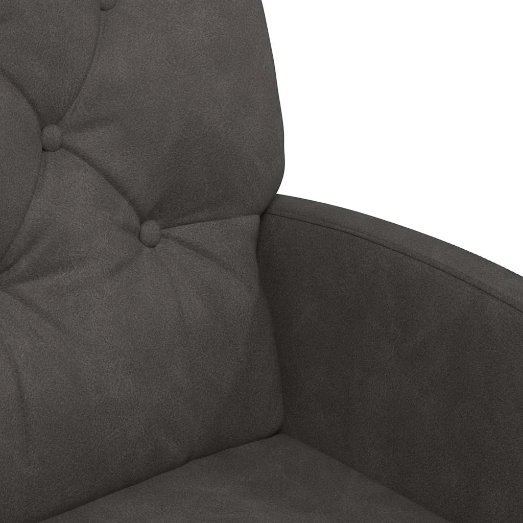 Sedie da Pranzo con Ruote con ruote 2 pcs Nero 58 x 67 x 97 cm 42017857