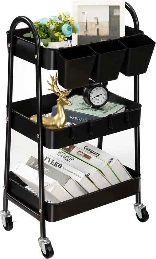 Carrello di lavoro robusto - soluzione multifunzionale di stoccaggio - 1 pezzo - metallo