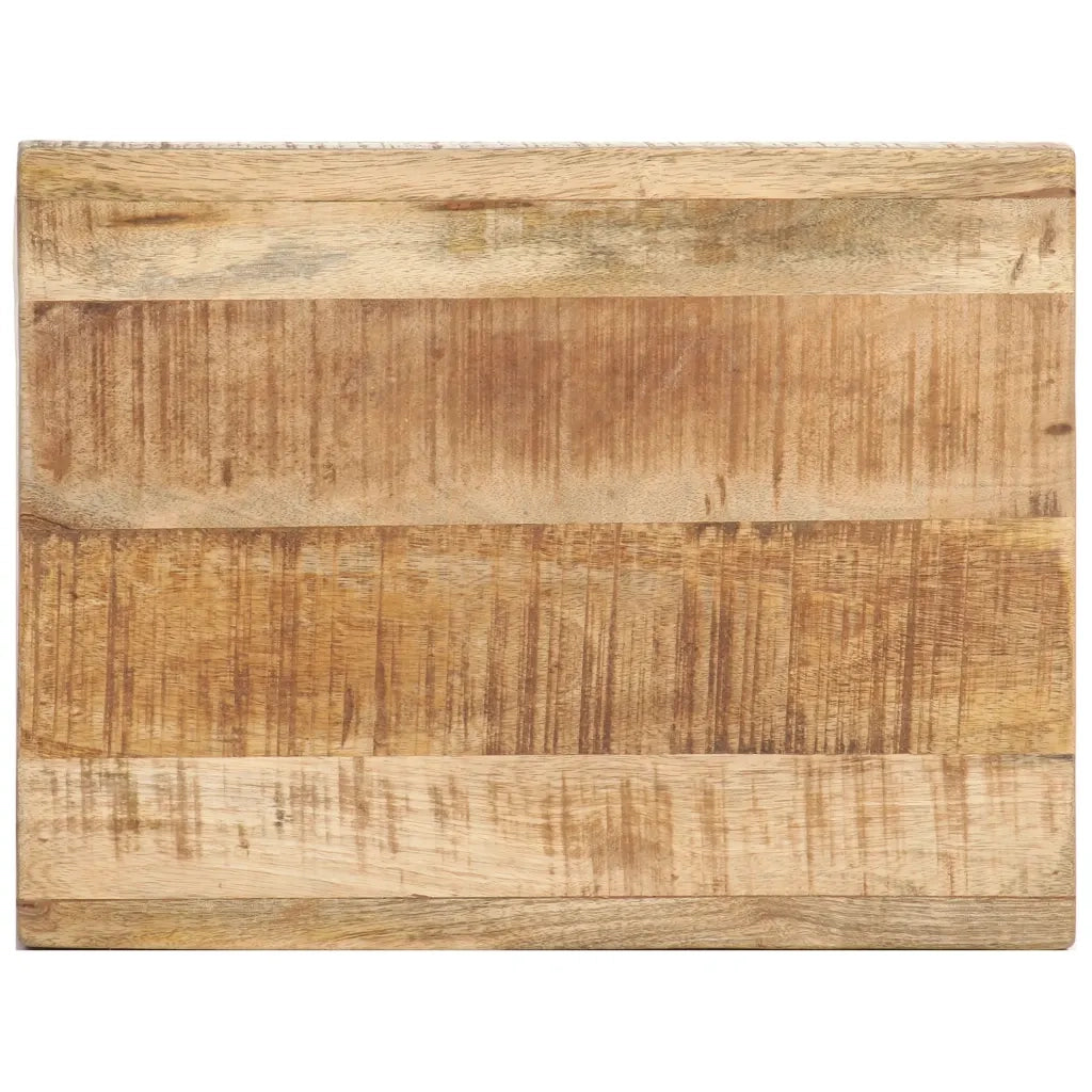 Tavolino 40x30x50 cm in Legno Massello di Mango Grezzo 320938
