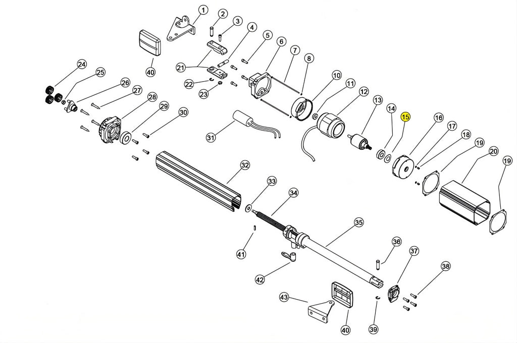 140068 ANELLO 34,5X28X0,5 COMPENSAZIONE LINEAR 11 VH 230V RICAMBIO