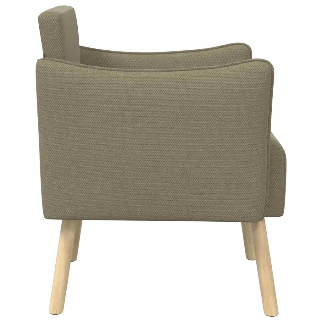 Sedia d'accento Cachi Velluto a grana fine 42044845