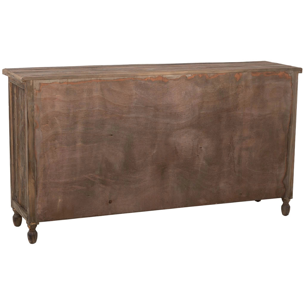 Credenza in legno a 4 ante 160x40x85