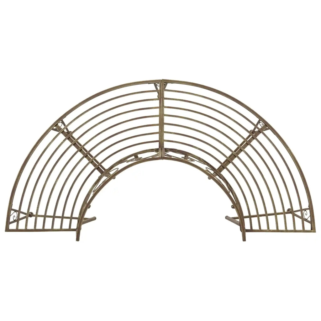 Panchina per Alberi 4-Numero di posti 160 x 80 x 89 cm Acciaio 42029534