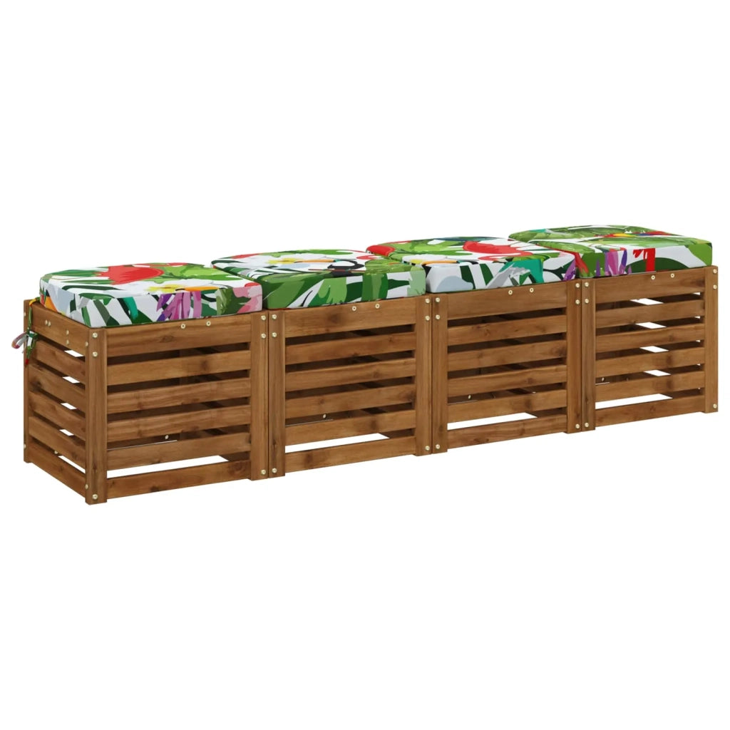 Cuscini per sedile a 4 pezzi SOEST 4 pcs 100% Poliestere 945202