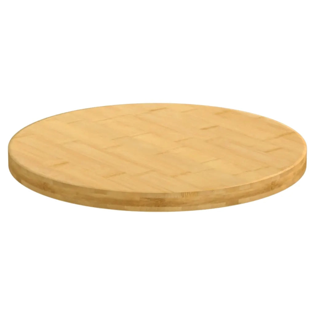Piano del Tavolo Ø30x2,5 cm in Bambù 352678