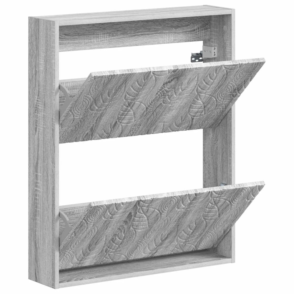 Mobiletto per Scarpe da Muro DELFT 71 x 17 x 86 cm 897081