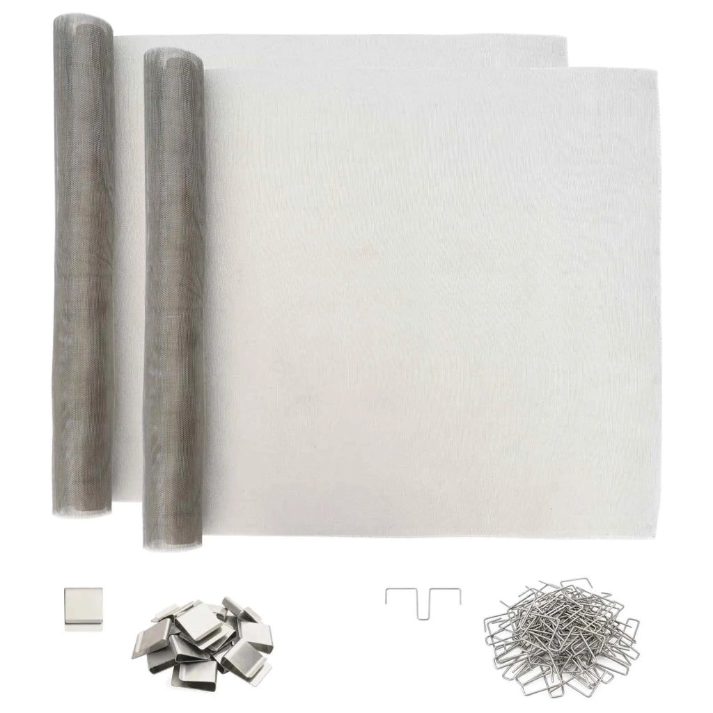 Copertura per pozzetto di luce con clip 2 pz 70 x 130 cm 42045627