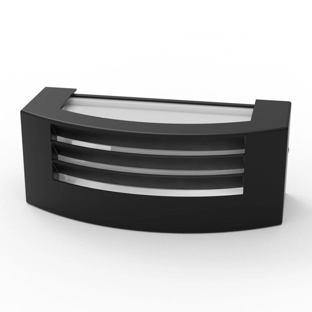 Applique esterna Eko-Light Maxim 1 luce E27 IP54 nera