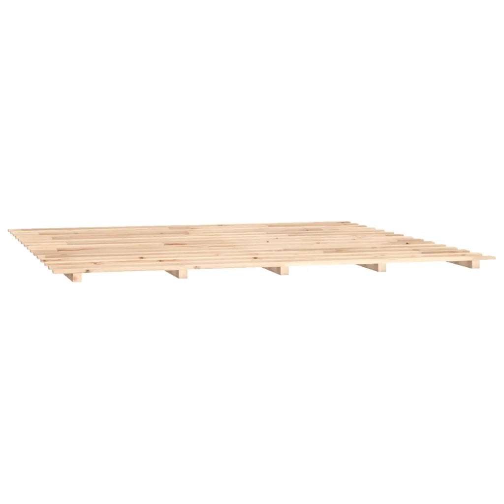 Giroletto senza Materasso 160x200 cm in Legno Massello di Pino 824578