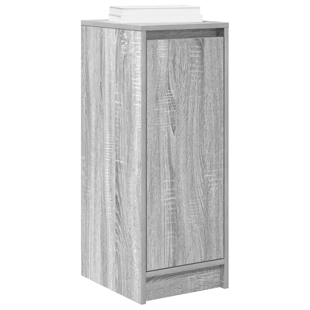 Scarpiera Grigio Sonoma 29,5x34x76 cm in Legno Multistrato 861864