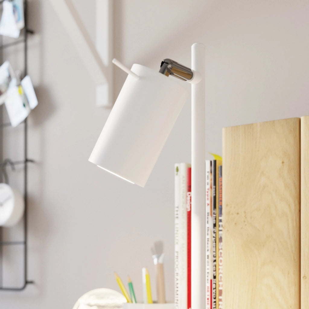 Lampada da scrivania bianca moderna TORQUE Pure Lume GU10 10W
