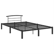 Giroletto Nero in Metallo 140x200 cm 284659