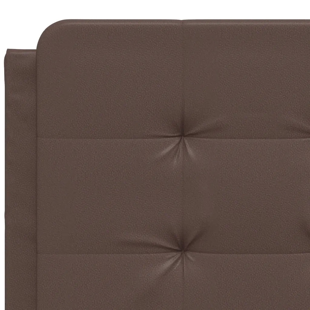 Cuscino Testiera Zadar Marrone 120 cm in Similpelle CFW7215576