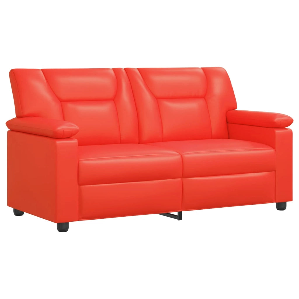 Set di divani 2 pcs Rosso Similpelle 3430531