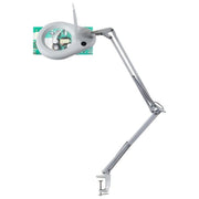 Unilux 400108073 Zoom Led Lampada da tavolo con lente di ingrandimento 3 diottrie 7,7 W 6200 K colore Bianco