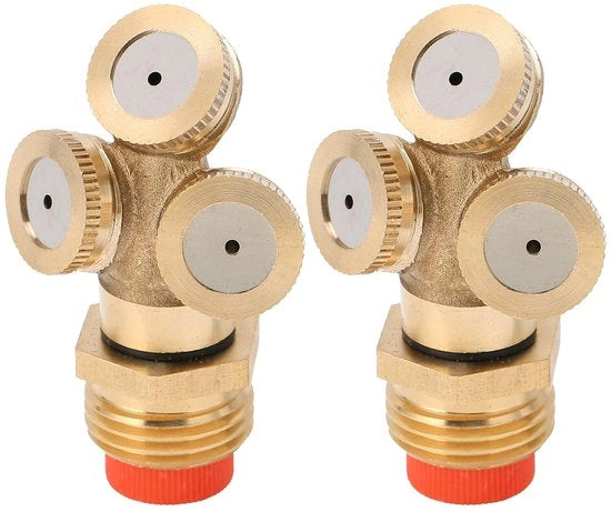 Mondstuk a spruzzo 3 gocce - Irrigazione - Sproeikop - Materiale coperchio - Flusso d'acqua 100-800 l/u - Altezza 63 mm
