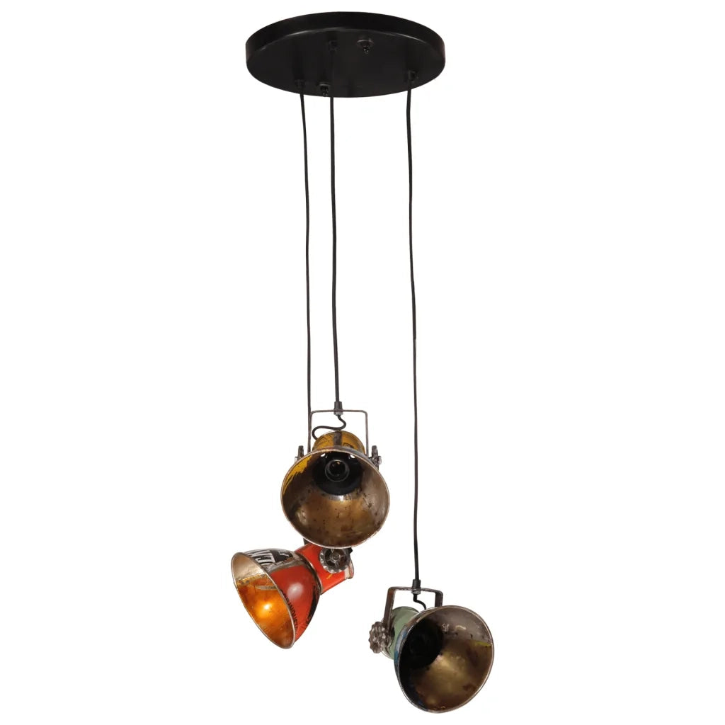 Lampada Pensile 25 W Multicolore 30x30x100 cm E27 CFW9167551