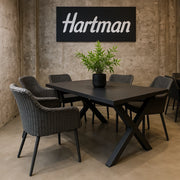 Sedia - Poltrona AMADORA Alluminio HARTMAN â€“ Resina intrecciata