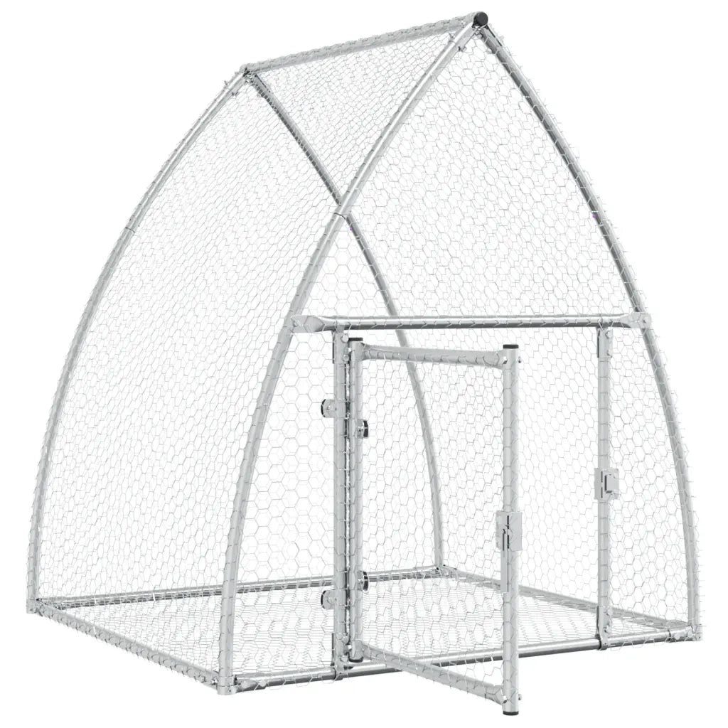 Conigliera Argento 105x100x120 cm in Acciaio Zincato 3281527
