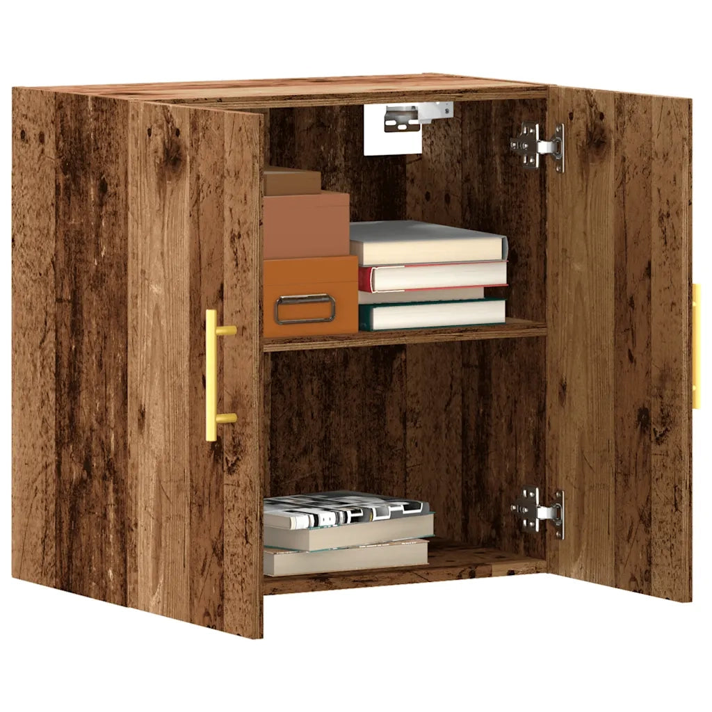 Armadietto a Muro | Mobile a Parete Legno Vecchio 60x31x60 cm in Truciolato