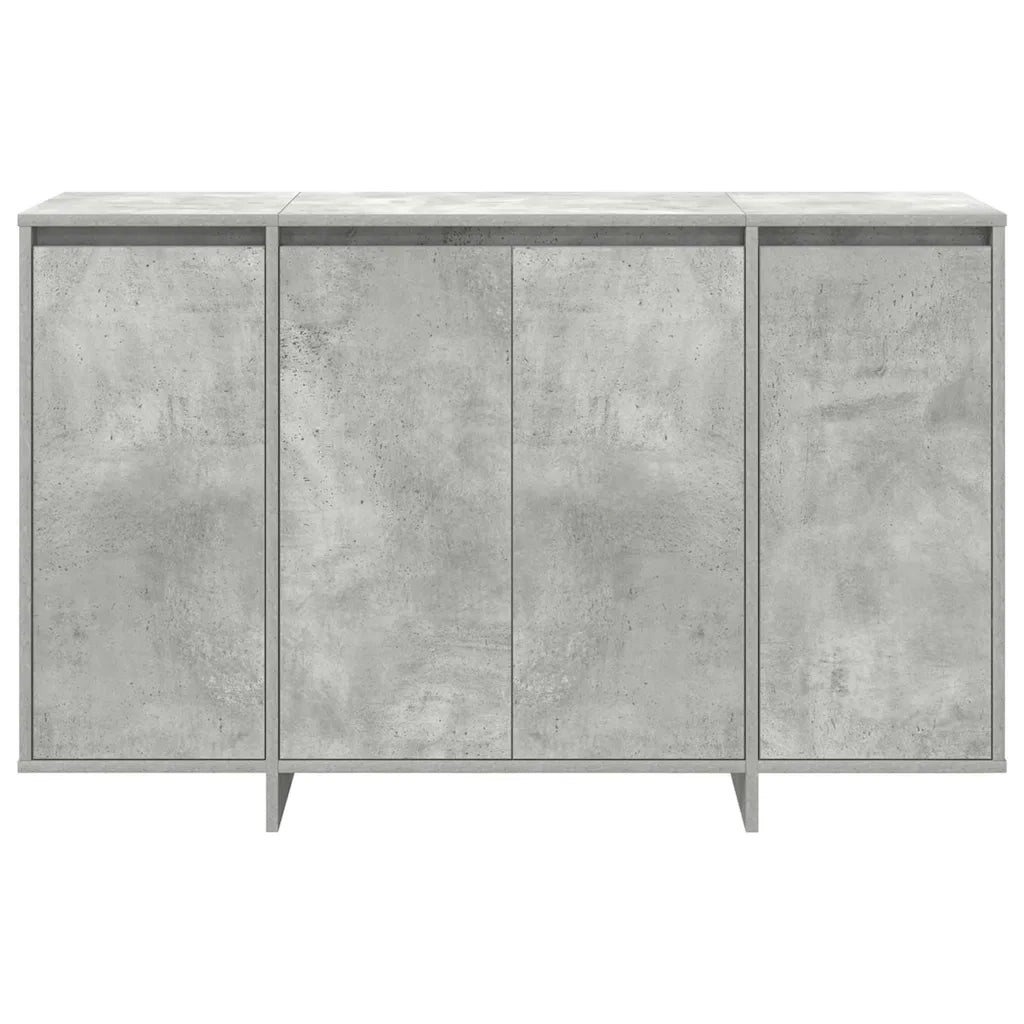 Credenza Grigio cemento 120 x 41 x 75 cm Legno multistrato 3333899