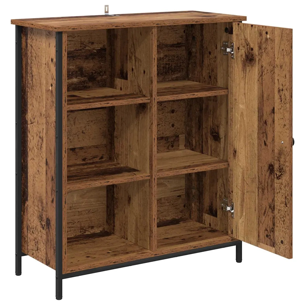 Credenza-Buffet-Armadio da cucina Legno vecchio 70 x 30 x 80 cm Legno multistrato