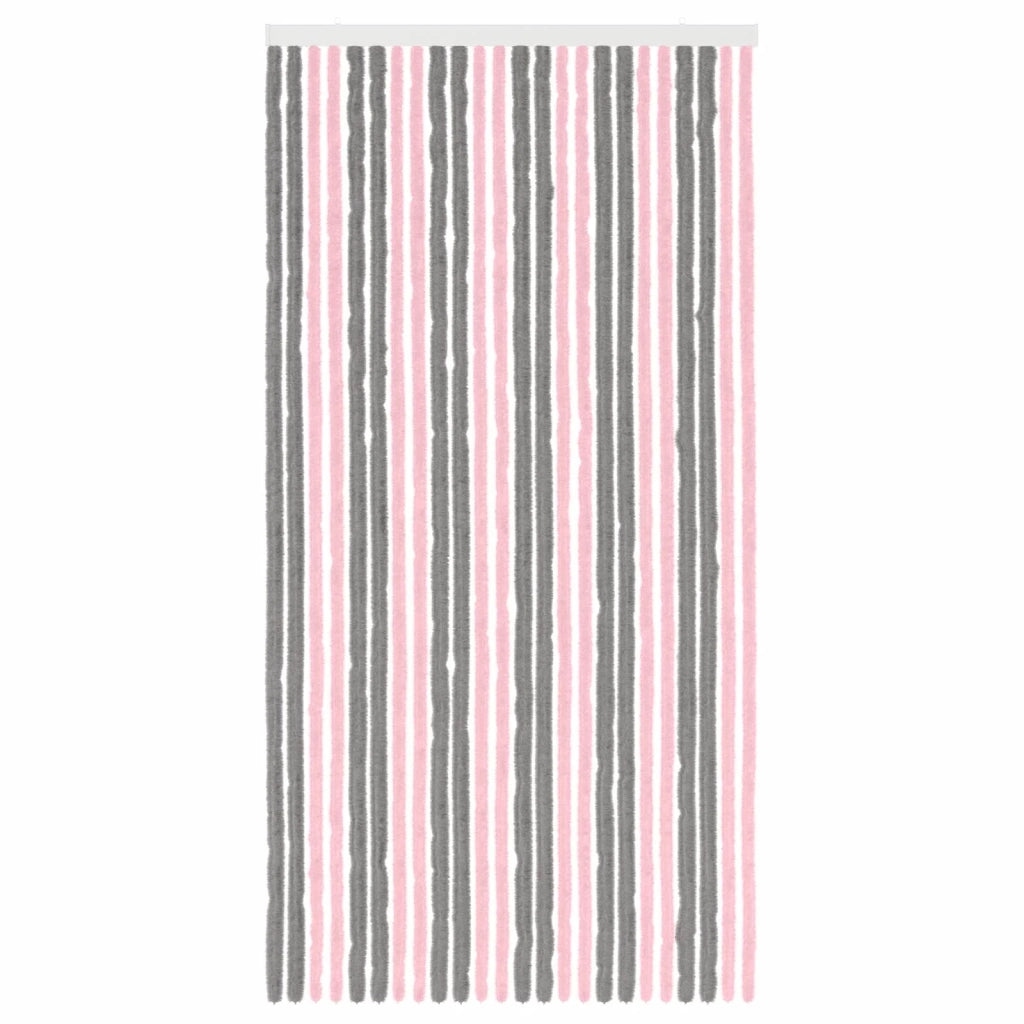 Tenda per insetti in chenille Grigio Argento e Rosa 42034441