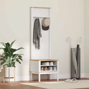 Armadio per corridoio FLORO Bianco 50 x 40 x 158 cm