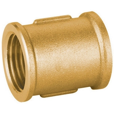 MANICOTTO DIRITTO FF IN OTTONE GIALLO PESANTE IBP- 1- IBP- pezzi 1