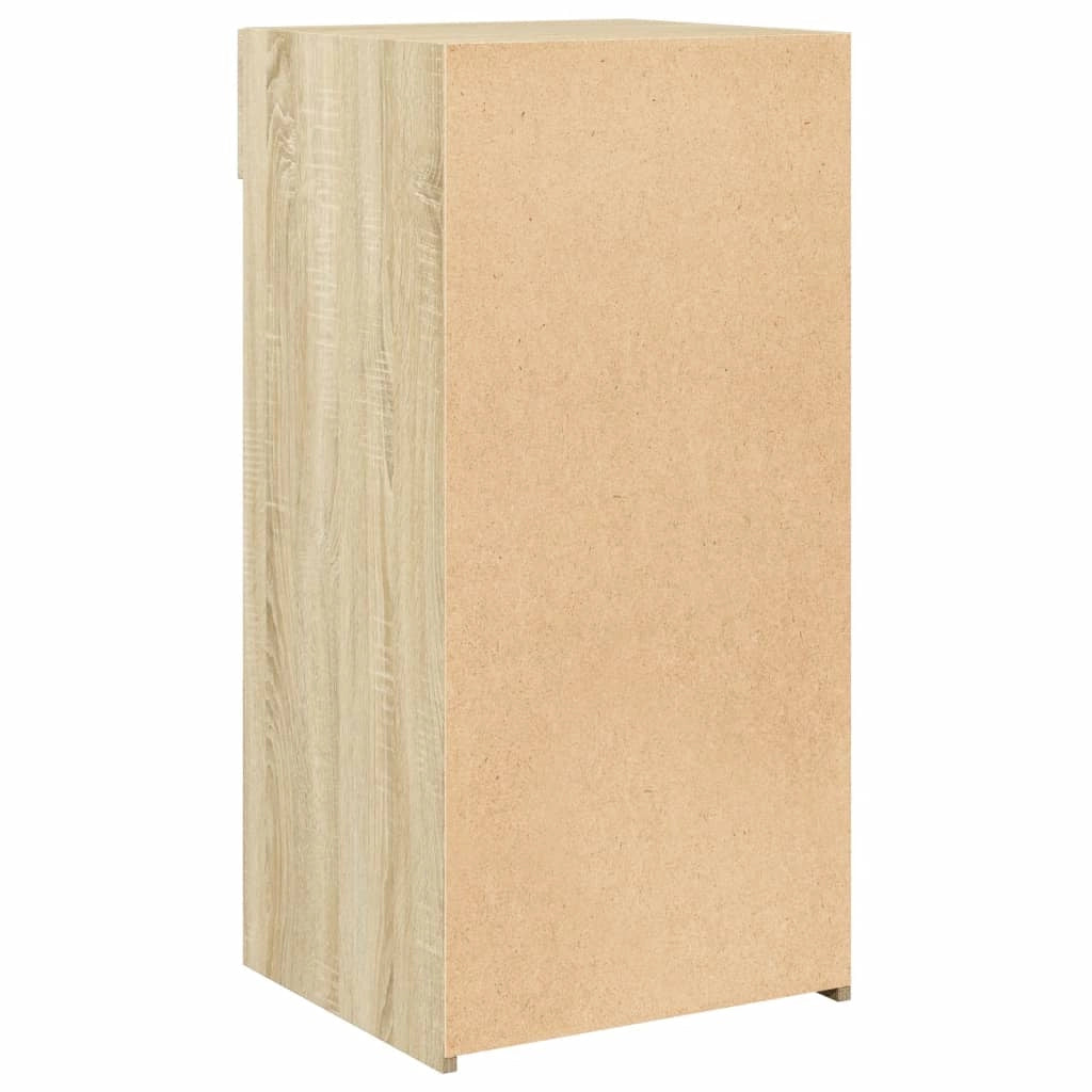 Buffet credenza cassettiera armadio mobile contenitore organizer cucina soggiorno rovere Sonoma 45 x 42,5 x 93 cm legno ingegnerizzato marrone 02_0031573