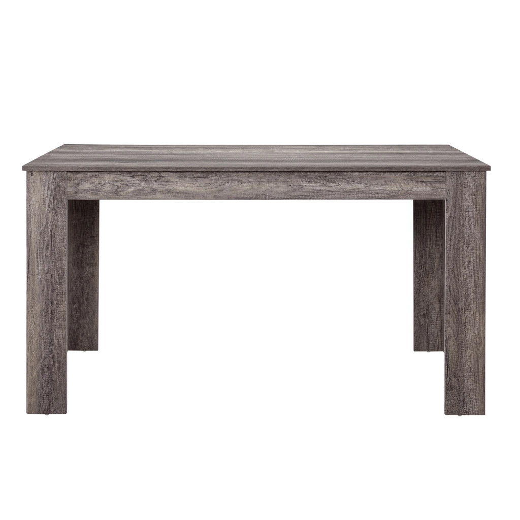 Tavolo da Pranzo Nora Tavolo da Cucina Fino a 6 Posti 77x140x90cm Effetto Rovere Scuro [en.casa]