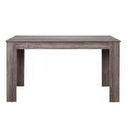 Tavolo da Pranzo Nora Tavolo da Cucina Fino a 6 Posti 77x140x90cm Effetto Rovere Scuro [en.casa]
