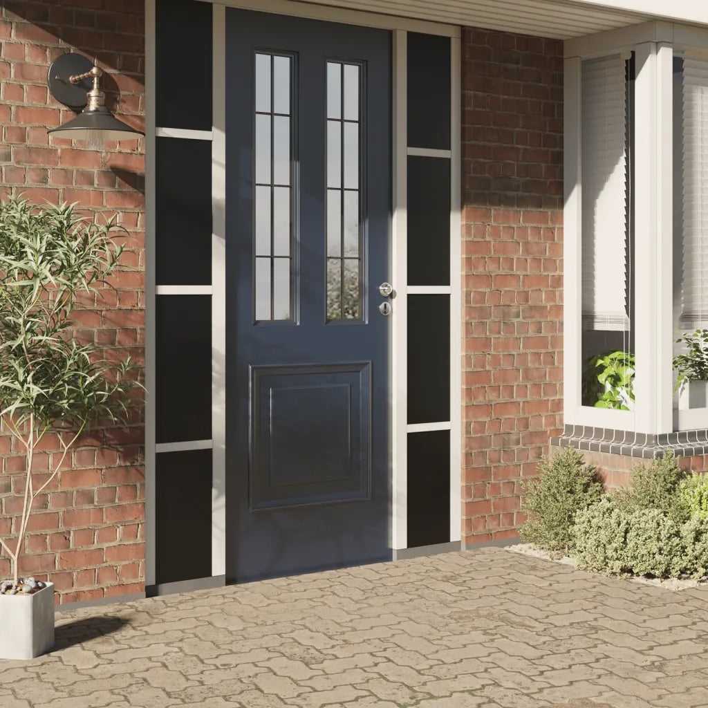Pellicola Vetri Statica Smerigliata Nera 60x2000 cm PVC 155834