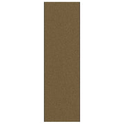 Zerbino d'ingresso moderno rettangolare 120 x 400 cm antiscivolo resistente per uso interno ed esterno in poliammide marrone 02_0057938