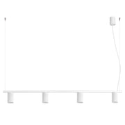 Lampadario KARBON 4 bianco