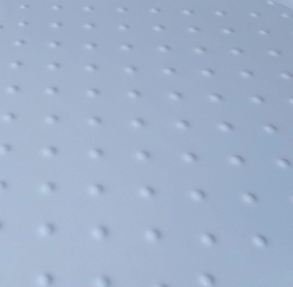 Piatto doccia semicircolare h.5cm ultraflat in resina bianco Milo 80x80 cm