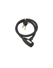 Antifurto a chiave Stunt, cavo d'acciaio, bicicletta, 12mmx0.8m, 2 chiavi, nero - THIRARD
