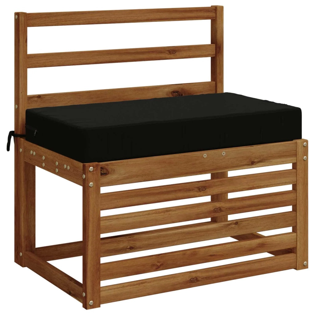 Cuscino per la seduta SOEST 100% Poliestere Nero 946891
