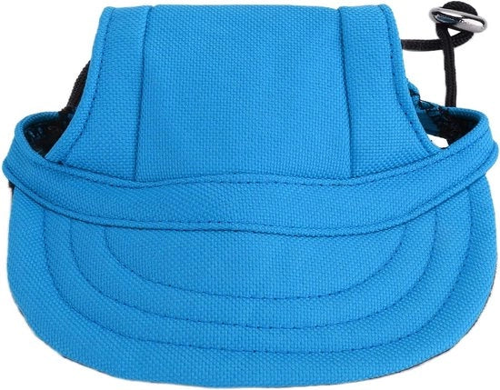 Zonnetenda per Cani con Orecchie - Blu L.
