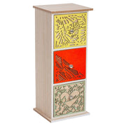 piccola scatola organizer marrone 14,5x13x35,5h