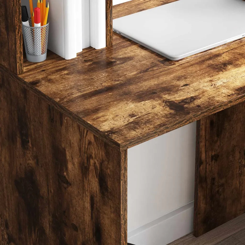 Scrivania Rovere fumé 91 x 50 x 149 cm Legno ingegnerizzato 869262